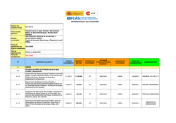 Licitaciones del programa SLV-001-B - del FCAS