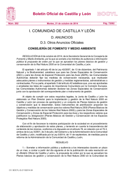 BOCYL n.º 202 21-octubre-2014 - Junta de Castilla y León