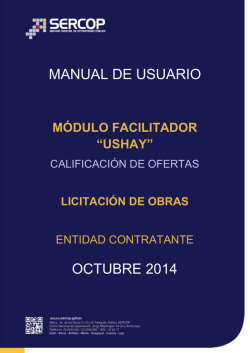 MANUAL DE USUARIO OCTUBRE 2014