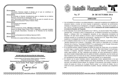 No. 37 20 DE OCTUBRE 2014 - Benemérita Escuela Normal