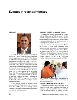 65 Parte III.indd - Ingenierías - Universidad Autónoma de Nuevo León