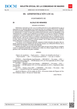 PDF (BOCM-20141105-29 -1 págs -77 Kbs) - Sede Electrónica del