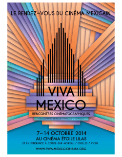 Descarga el programa de la 2ª Muestra Viva México, Encuentros
