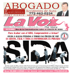 edicion 17 de octubre 2014 - La Voz