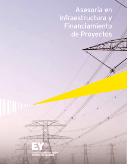 Asesoría en Infraestructura y Financiamiento de - Ernst &amp