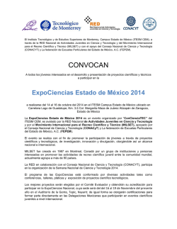 ExpoCiencias Estado de México 2014 - Expociencias.net
