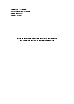 Plan de trabajo Internado, formato PDF - Liceo Comercial &quot
