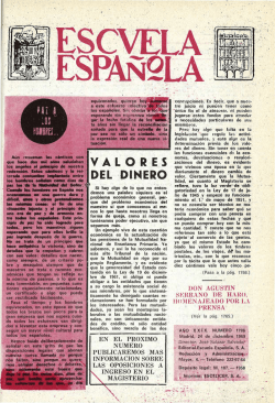 Escuela española - Año XXIX, núm. 1786, 24 de diciembre de 1969