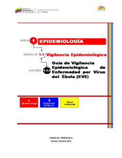 guia ebolampps2014.pdf - Sociedad Venezolana de Infectología
