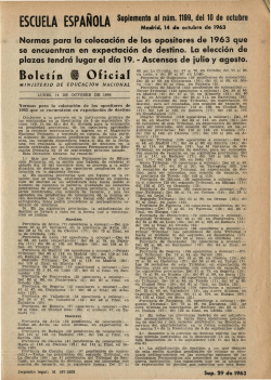 Año XXIII, Suplemento al núm. 1199 de octubre de 1963 - Biblioteca