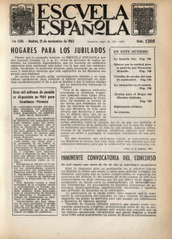 Año XXIII, núm. 1205, 21 de noviembre de 1963 - Biblioteca Virtual
