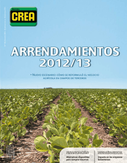 • Nuevo escenario: cómo se reformuló el negocio agrícola - Aacrea