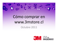 Cómo comprar en www.3mstore.cl - El Mercurio