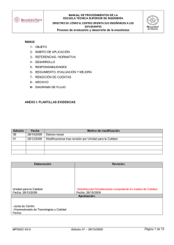 p03.5 desarrollo enseñanza - Universidad de Huelva