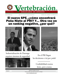 El nuevo SPE, ¿cómo encontrará Peña Nieto al PRI? Y… Otra vez