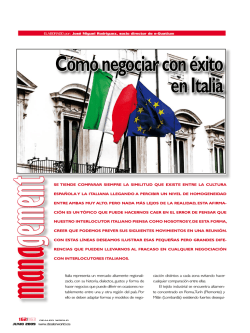 Cómo negociar con éxito en Italia - e-Quatium