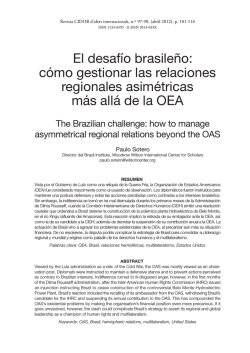 El desafío brasileño: cómo gestionar las relaciones - Raco