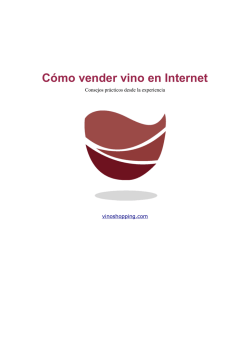 Cómo vender vino en Internet - VinoShopping.com