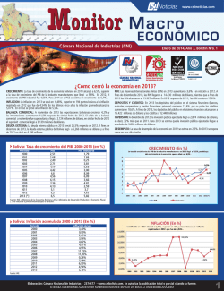 ¿Cómo cerró la economía en 2013? - CNI Noticias