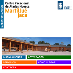 Información del Centro Vacacional - Atades Huesca