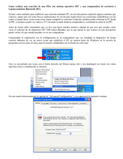Manual de conexiones BT parte 1.pdf - Todo Pocket PC