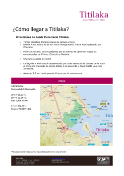 ¿Cómo llegar a Titilaka? - Andean Experience