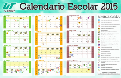 Calendario Escolar 2015