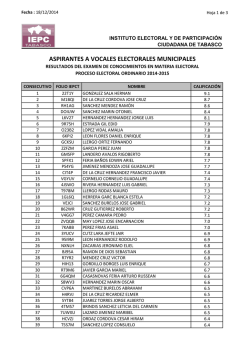 resultados - Instituto Electoral y de Participación Ciudadana de