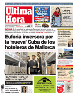 Euforia inversora por la 'nueva' Cuba de los hoteleros - Última Hora