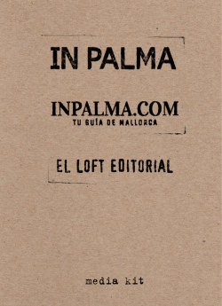 Media kit y tarifas - In Palma