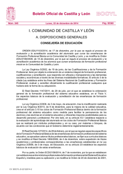 BOCYL n.º 245 22-diciembre-2014 - ANPE Castilla y León