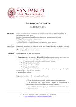 normas económicas curso 2014-2015