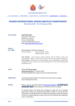 spanish international senior amateur championship