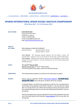 spanish international senior double amateur championship