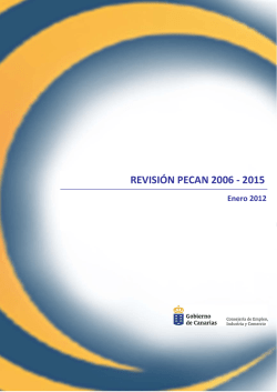 REVISIÓN PECAN 2006 - 2015
