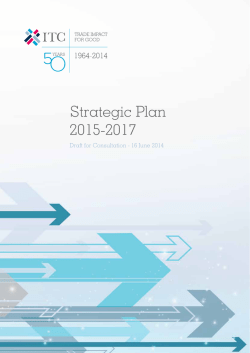 Strategic Plan 2015-2017