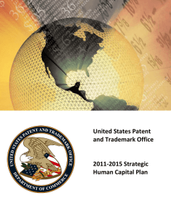 2015 Strategic Human Capital Plan