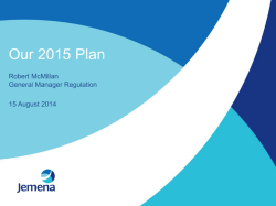 Our 2015 Plan