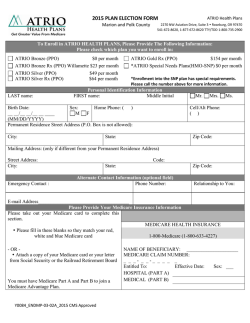 2015 Marion-Polk County Enrollment Form