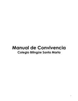 TABLA DE CONTENIDO - Colegio Bilingüe Santa Marta
