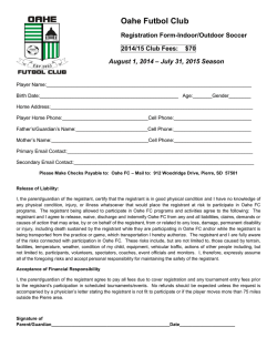 OFC 2014-2015 Registration Form (PDF)