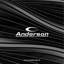 CATALOGO 2015 - Anderson Research