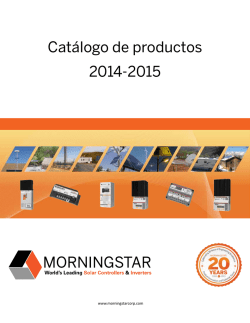 Catálogo de productos 2014-2015