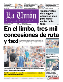 Cuautla - La Unión de Morelos
