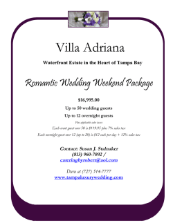 villa adriana wedding weekend - Catering by Robert