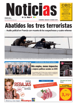 NDLR - 10 enero 2015 - Noticias de La Rioja