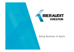 Doing Business in Spain - IBERAUDIT Kreston