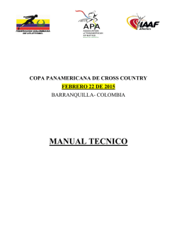 COL - APA Panamerican Cross Country 22Feb2015 Manual