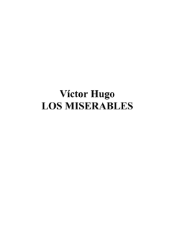 LOS MISERABLES - Víctor Hugo