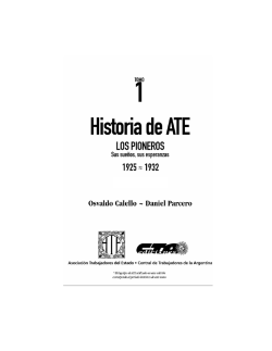 Historia de ATE Vol 1 - CTA